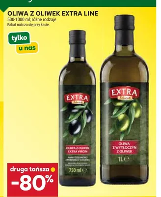 Oliwa z oliwek Extra Line promocja w Stokrotka