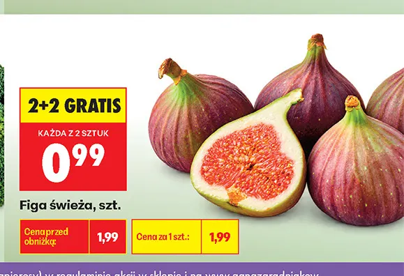 Figa świeża promocja w Biedronka