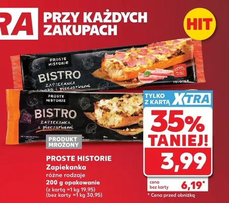Zapiekanka Bistro Proste Historie promocja w Kaufland