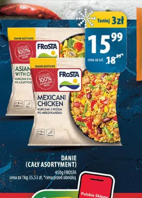 Danie mrożone Frosta promocja w Arhelan