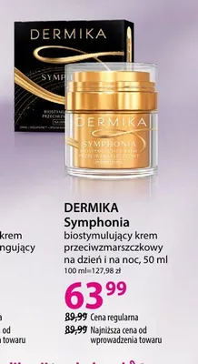Krem przeciwzmarszczkowy na dzień i na noc Dermika Symphonia promocja w Hebe
