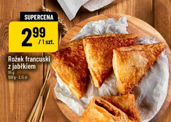 Rożek francuski z jabłkiem promocja w POLOmarket