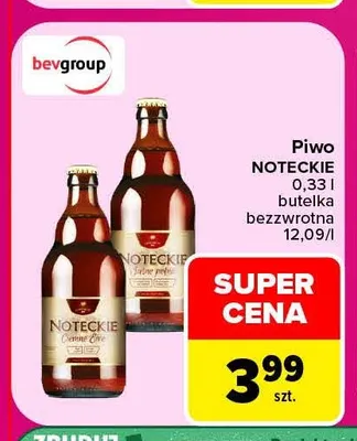 Piwo Noteckie Ciemne Eire promocja w Carrefour Market