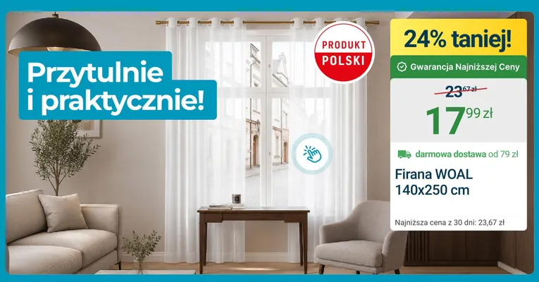 Firana WOAL promocja w ERLI