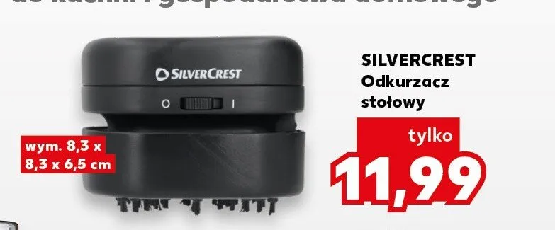 Odkurzacz stołowy Silvercrest promocja w Kaufland