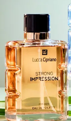 Woda toaletowa Lucca Cipriano Strong Impression promocja w Biedronka