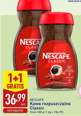 Kawa rozpuszczalna Classic promocja w Aldi