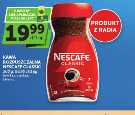 Kawa rozpuszczalna Nescafé Classic promocja w Groszek