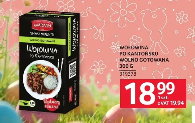 Wołowina po kantońsku promocja w Selgros