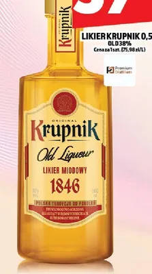 Likier Krupnik promocja w TOPAZ