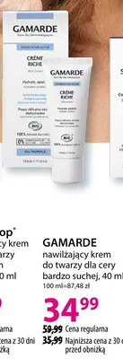 Nawilżający krem do twarzy dla cery bardzo suchej promocja w Hebe