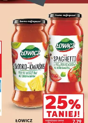 Sos słodko-kwaśny Łowicz promocja w Kaufland