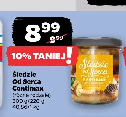 Śledzie Od Serca Contimax promocja w Netto
