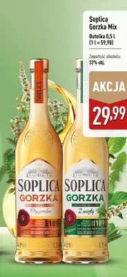 Likier Soplica Gorzka Oryginalna promocja w Aldi