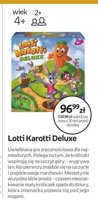 Gra Lotti Karotti Deluxe promocja w Dzień Dziecka