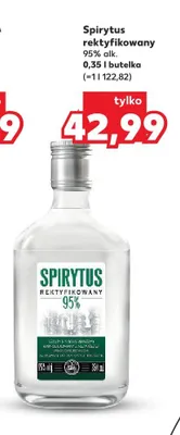 Spirytus rektyfikowany promocja w Kaufland