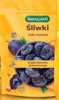 Śliwki całe owoce promocja w Dino
