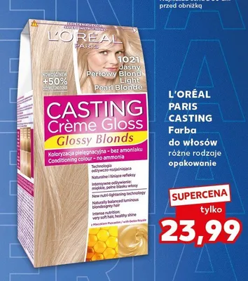 Farba do włosów L'ORÉAL PARIS CASTING promocja w Kaufland