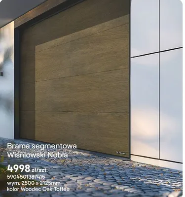 Brama segmentowa Nobla promocja w Castorama