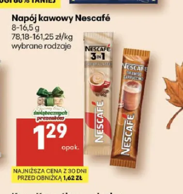 Napój kawowy Nescafé promocja w Delikatesy Centrum