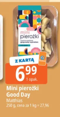 Mini pierożki Good Day promocja w Leclerc