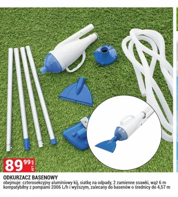 Odkurzacz basenowy promocja w Merkury Market