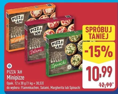 Minipizze Margherita  promocja w Aldi