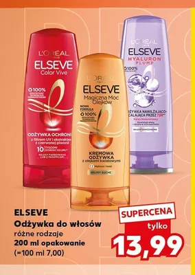 Odżywka do włosów L'Oreal Elseve Color Vive promocja w Kaufland