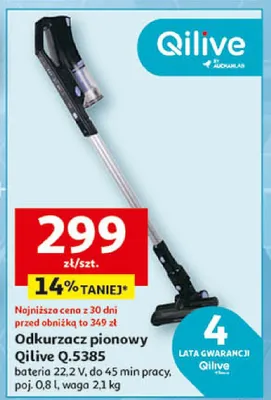 Odkurzacz pionowy promocja w Auchan