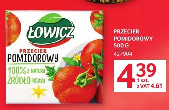 Przecier pomidorowy Łowicz promocja w Selgros