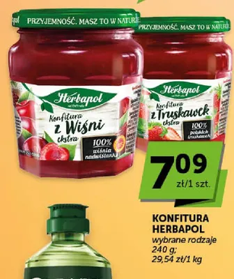 Konfitura z Wiśni Herbapol promocja w Groszek