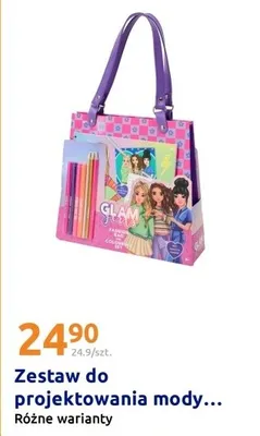 Zestaw do projektowania mody, różne warianty promocja w Action