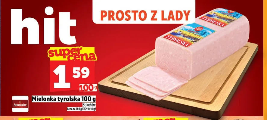 Mielonka tyrolska Sokołów promocja w TOPAZ