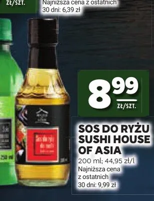 Sos do ryżu sushi House of Asia promocja w Stokrotka