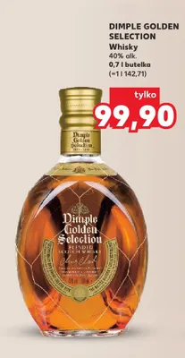 Whisky Dimple Golden Selection promocja w Kaufland