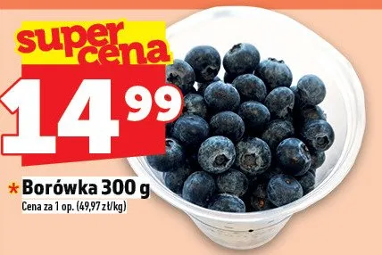 Borówka promocja w TOPAZ