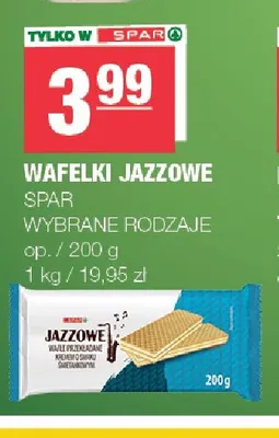 Wafelki Jazzowe SPAR promocja w SPAR
