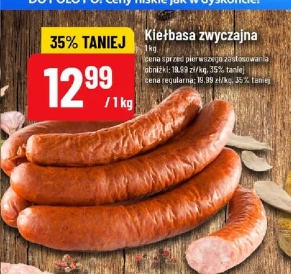 Kiełbasa zwyczajna promocja w POLOmarket