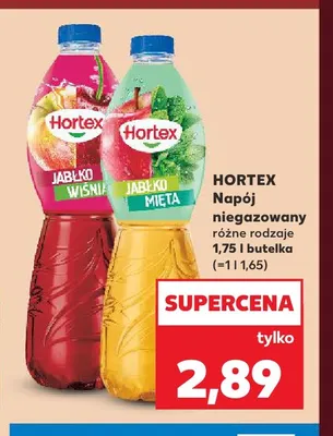 Napój niegazowany Hortex promocja w Kaufland
