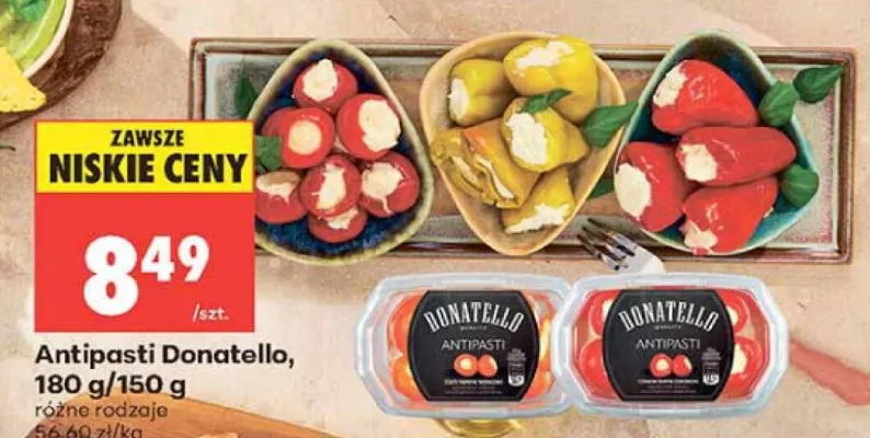 Antipasti Donatello promocja w Biedronka
