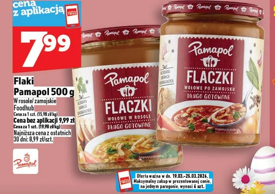 Flaki promocja w TOPAZ