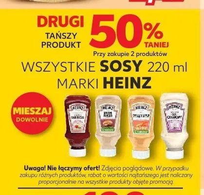 Sosy marki Heinz promocja w Kaufland