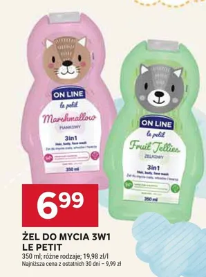 Żel do mycia 3w1 promocja w Stokrotka