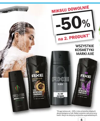 Kosmetyki marki AXE promocja w Selgros