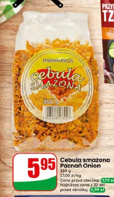 Cebula smażona Poznań Onion promocja w Dino
