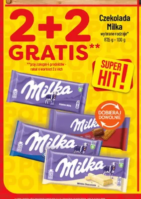 Czekolada Milka promocja w POLOmarket