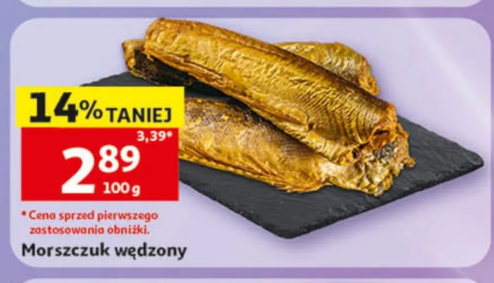 Morszczuk wędzony promocja w Auchan