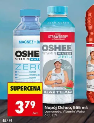 Napój Oshee Vitamin Water promocja w Biedronka