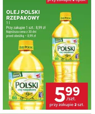 Olej rzepakowy Polski promocja w Stokrotka