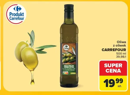 Oliwa z oliwek Carrefour Extra promocja w Carrefour Market